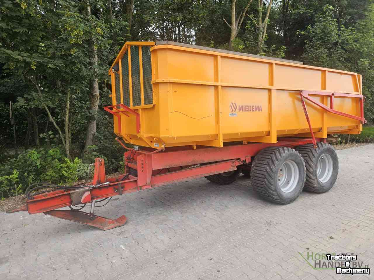 Kipper / Kiepwagen / Landbouwkipper Miedema HST 100 kieper kipper