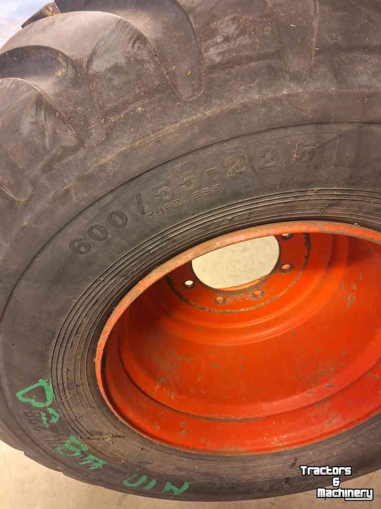 Wielen, Banden, Velgen & Afstandsringen Alliance 600/55x22.5 Alliance wiel 8-221-275