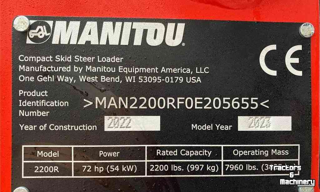 Schranklader Manitou 2200R