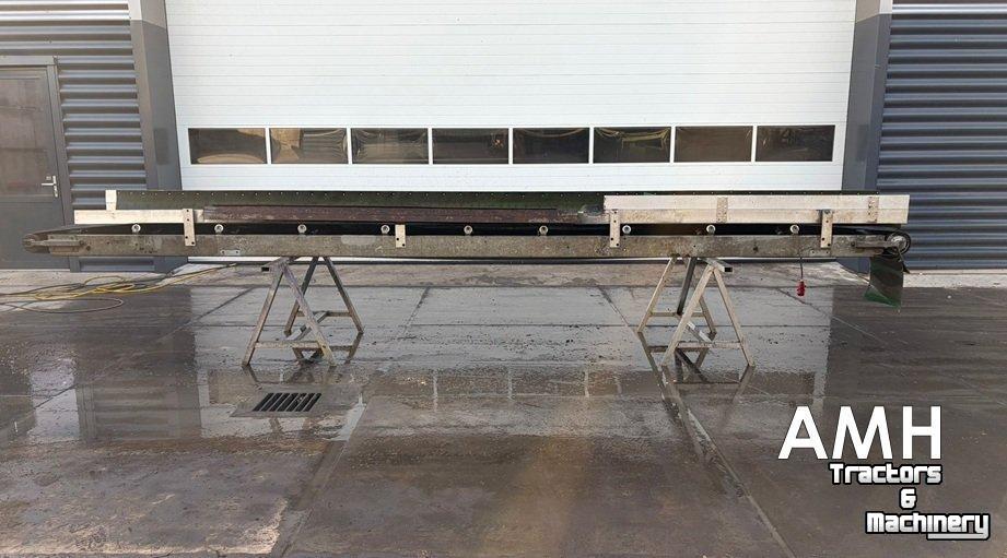 Transportband  6400X490 Trogband, Troughed belt conveyor, Muldenbandförderer