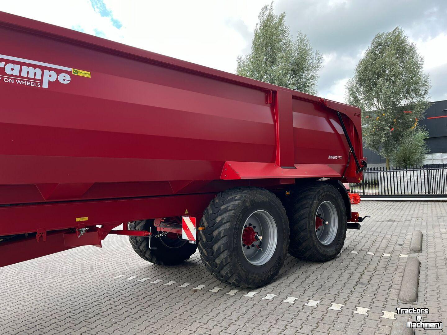 Kipper / Kiepwagen / Landbouwkipper Krampe BIG BODY 700