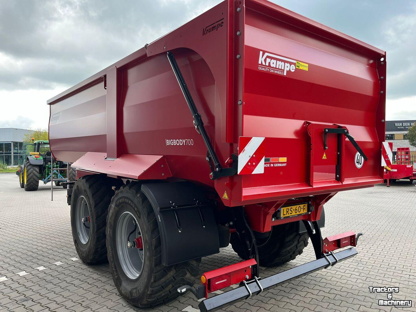 Kipper / Kiepwagen / Landbouwkipper Krampe BIG BODY 700