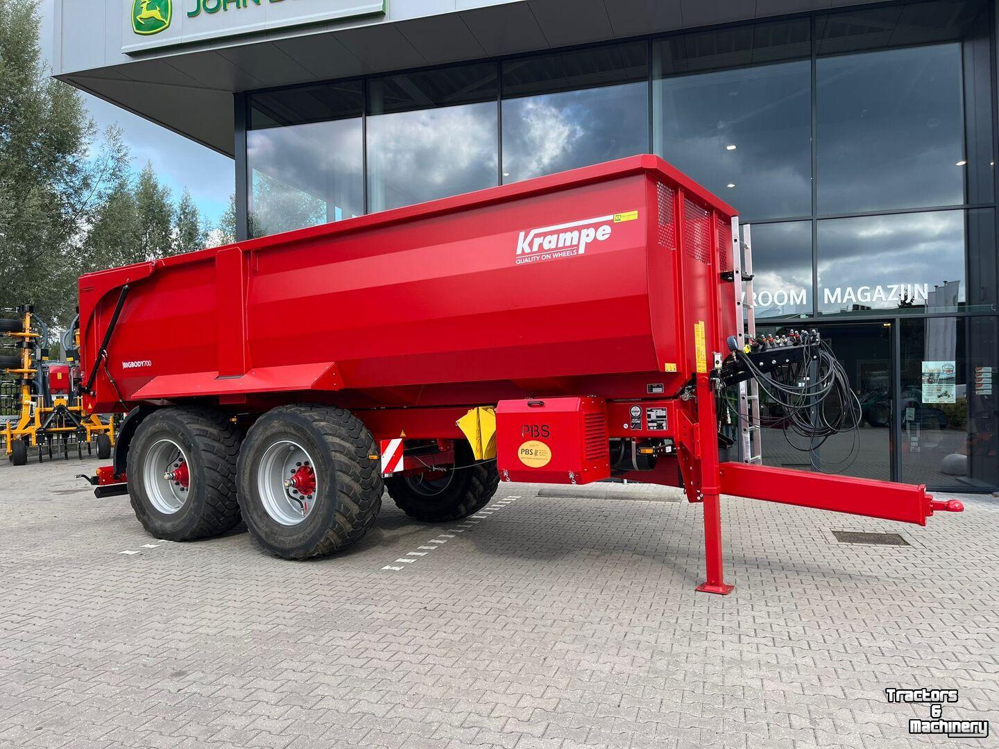 Kipper / Kiepwagen / Landbouwkipper Krampe BIG BODY 700