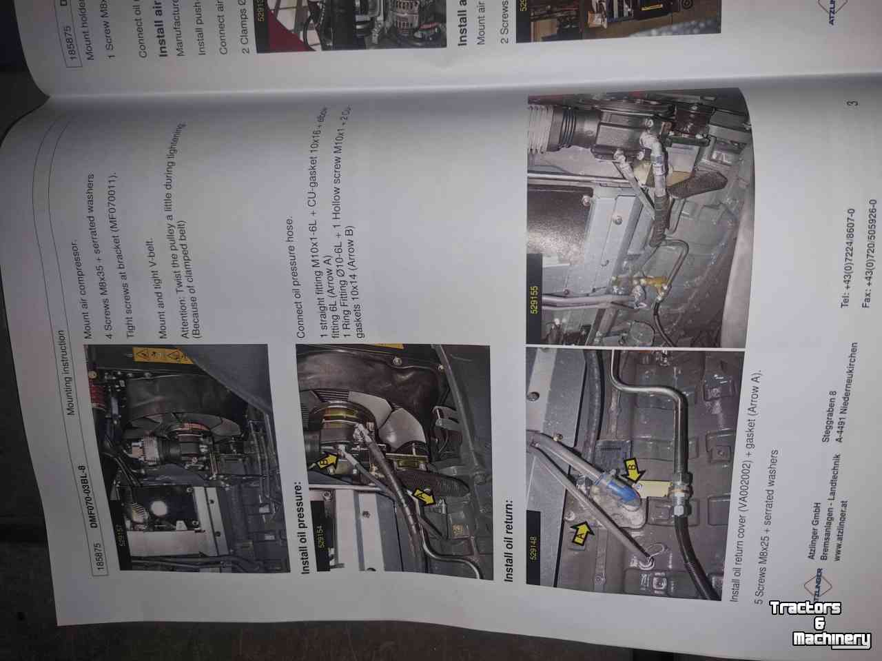Overige traktoren en toebehoren Massey Ferguson 7485 7490  7495  7400