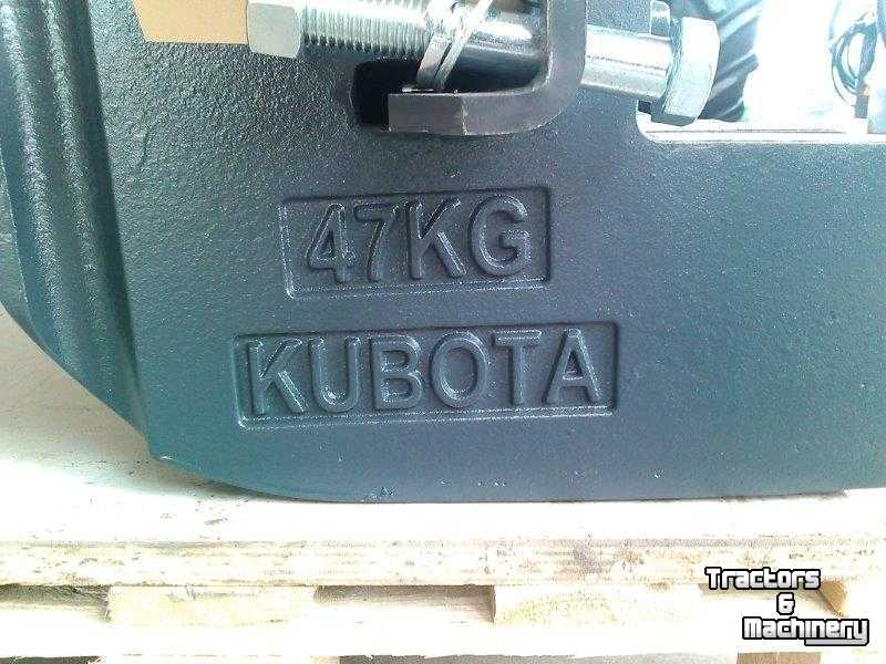 Frontgewichten Kubota frontgewichten 47 kg