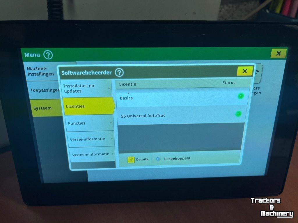 GPS besturings systemen en toebehoren John Deere G5Plus Universeel display