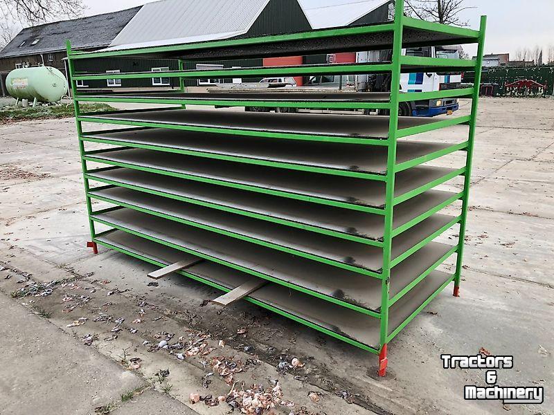 Overige zaai-, plant-, poot-machines en toebehoren  Rek voor kluitplantjes - 3.00 x 1.20 meter
