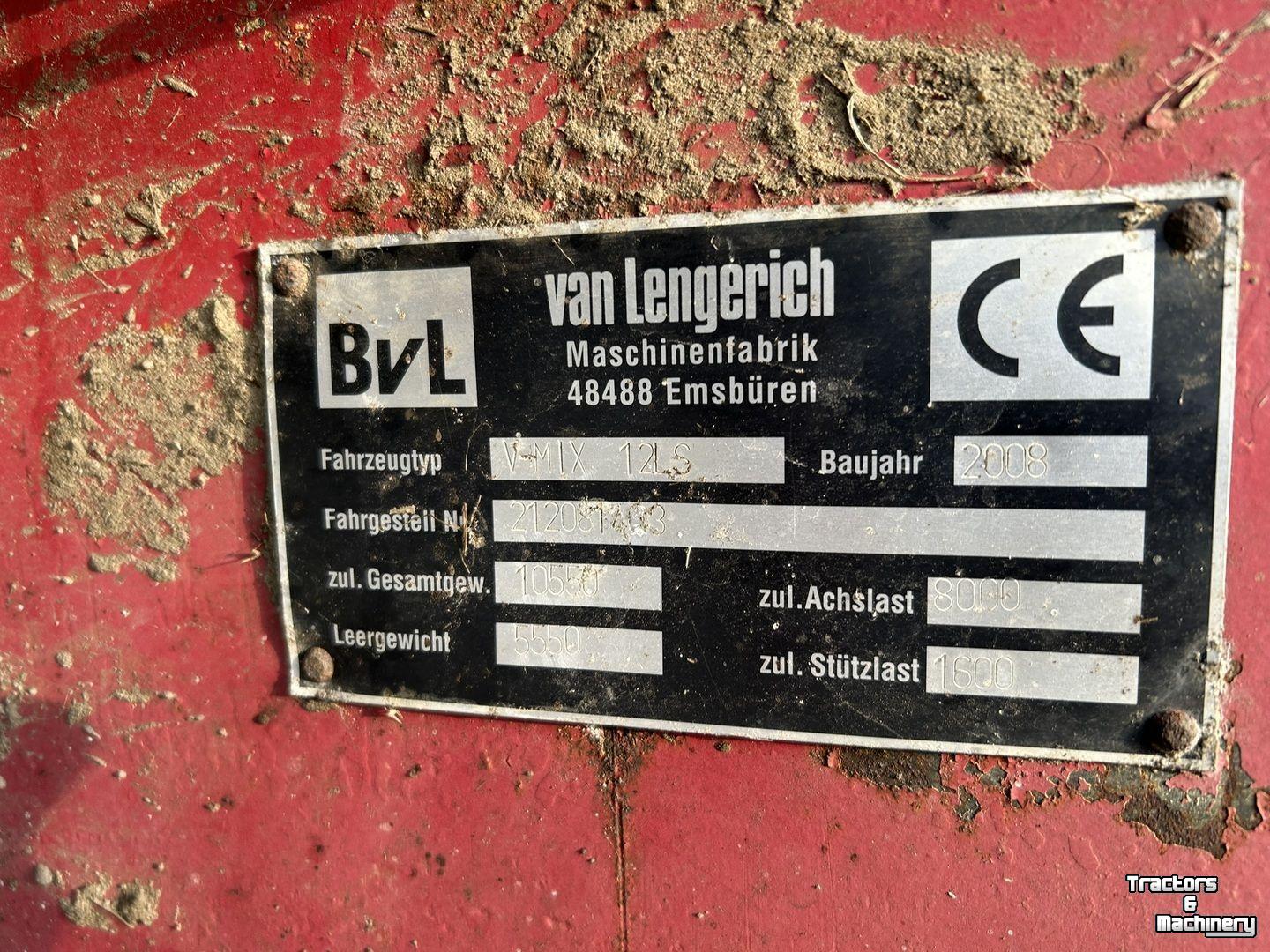 Voermengwagen Vertikaal BVL V-MIX 12 LS