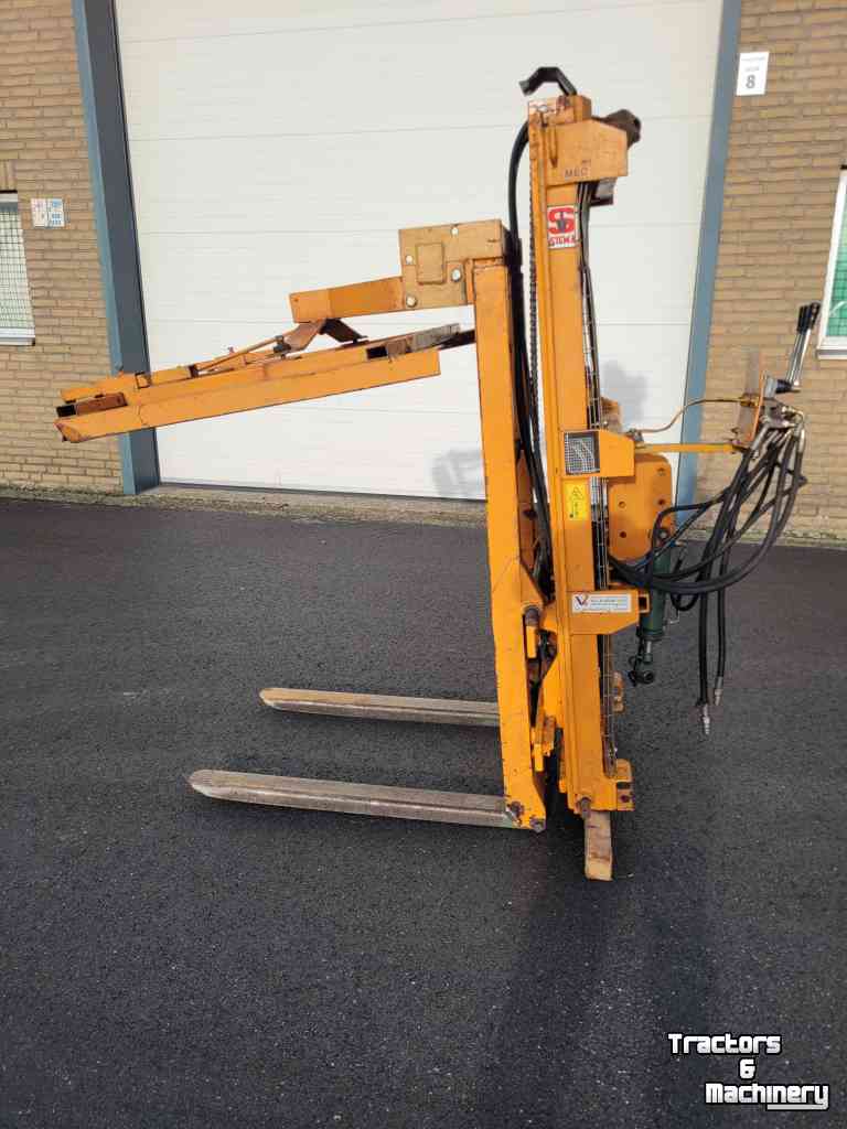 Hefmast & Mini heftruck Sicma Hefmast met kistenklem
