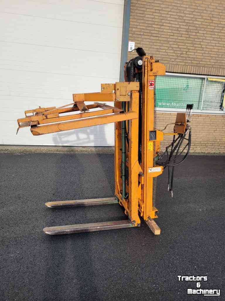 Hefmast & Mini heftruck Sicma Hefmast met kistenklem