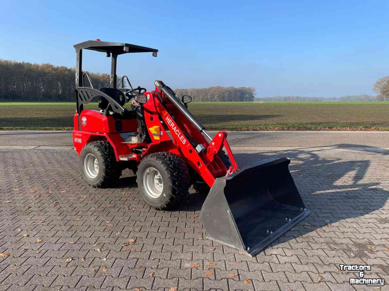 Shovel / Wiellader / Kniklader Heracles H190 Pro, Plus en Telescoop NIEUW!