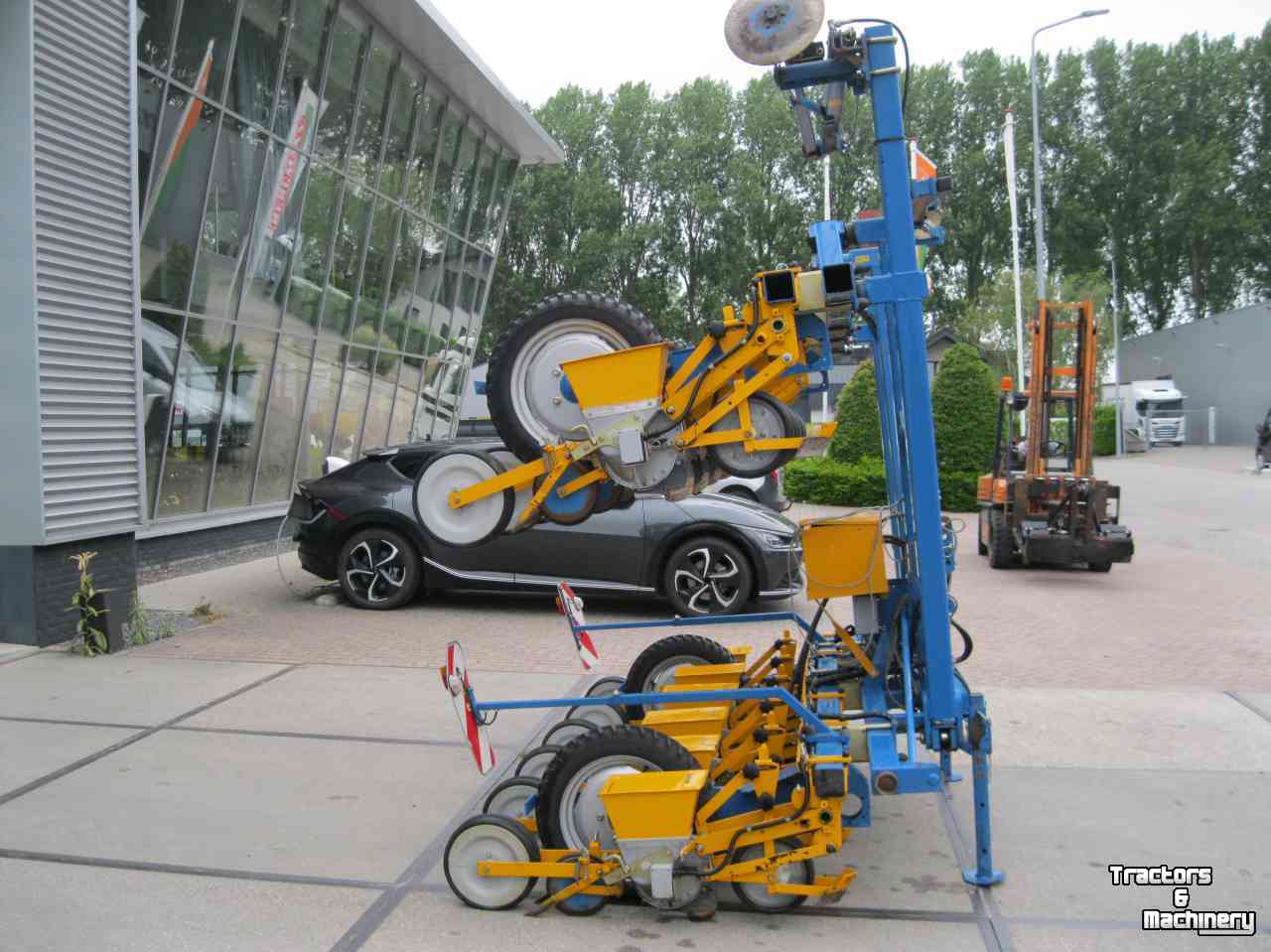 Groenten- / Precisie-zaaimachine Kleine Unicorn III E-drive