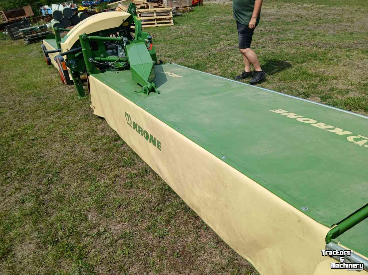 Maaier Krone B 1000 schijvenmaaier triple maaier