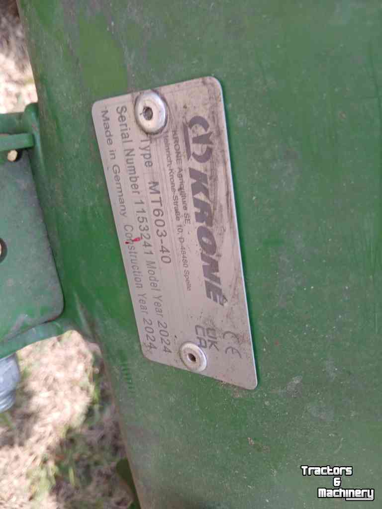 Maaier Krone B 1000 schijvenmaaier triple maaier