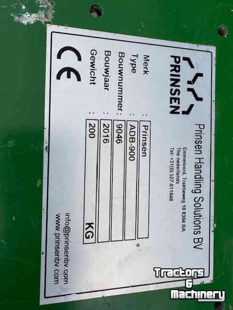 Palletiseermachine Oldenhuis & Prinsen ns omschopper