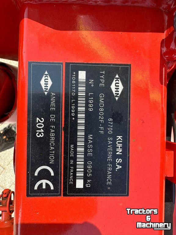 Maaier Kuhn GMD 802F-FT Frontmaaier