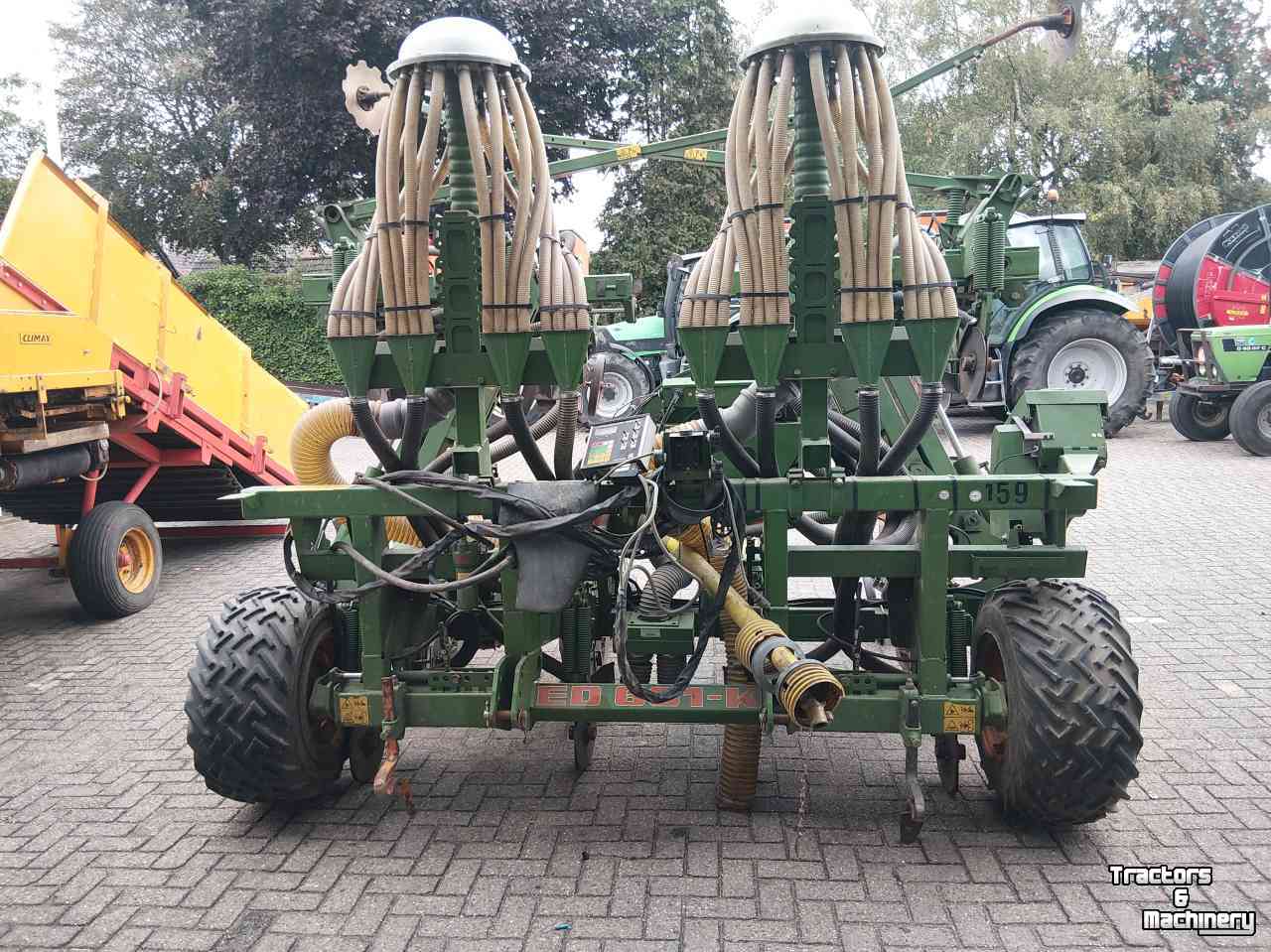 Zaaimachine Amazone ED 601 Maiszaaimachine schijfkouters