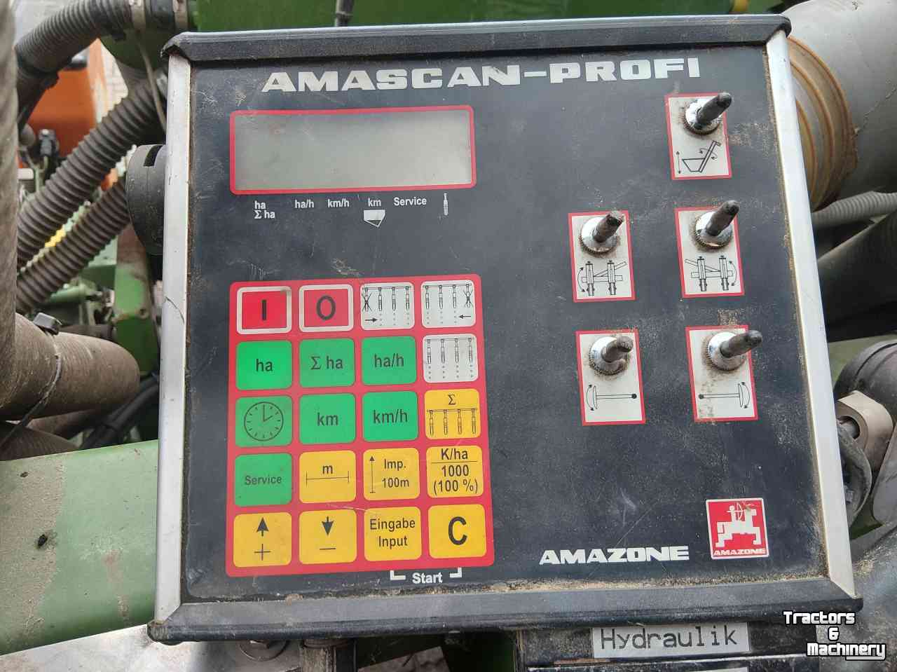 Zaaimachine Amazone ED 601 Maiszaaimachine schijfkouters