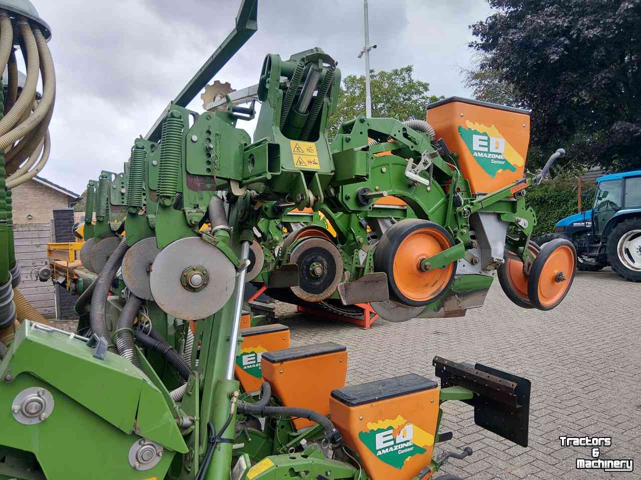Zaaimachine Amazone ED 601 Maiszaaimachine schijfkouters
