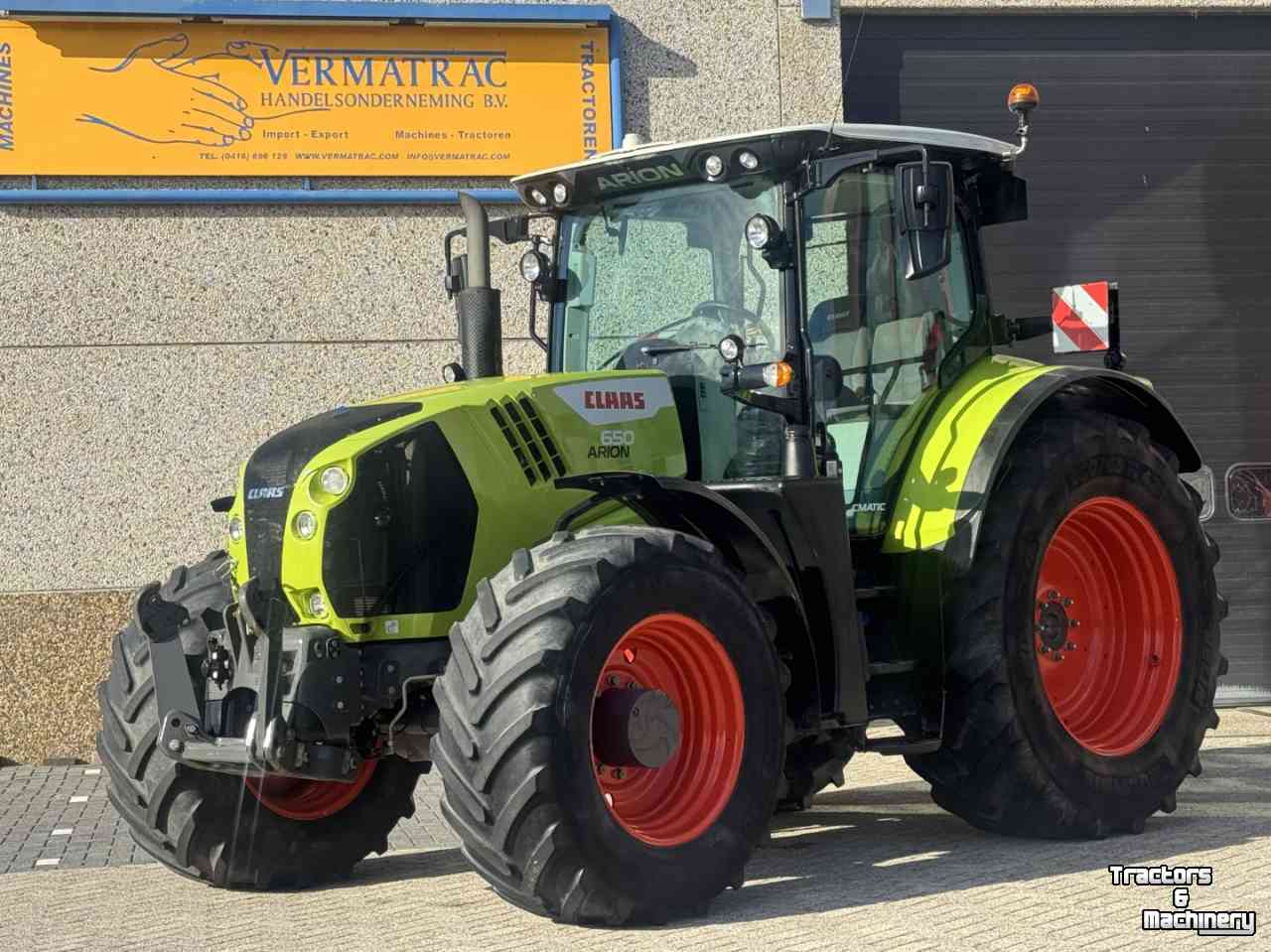 Tractor / Trekker Claas Arion 650 C-Matic vario Stage V Fronthef Lucht GPS 3140u