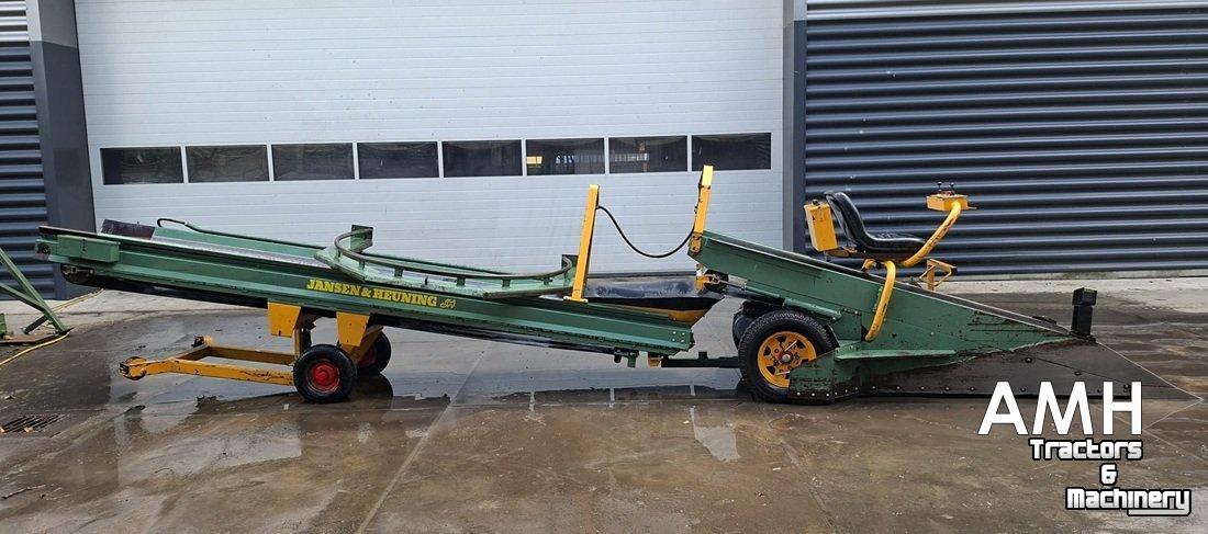 Opschepmachine Jansen en Heuning I001  Jansen&amp;Heuning Opschepmachine, Pickup Conveyor, Aufnahmeförderband