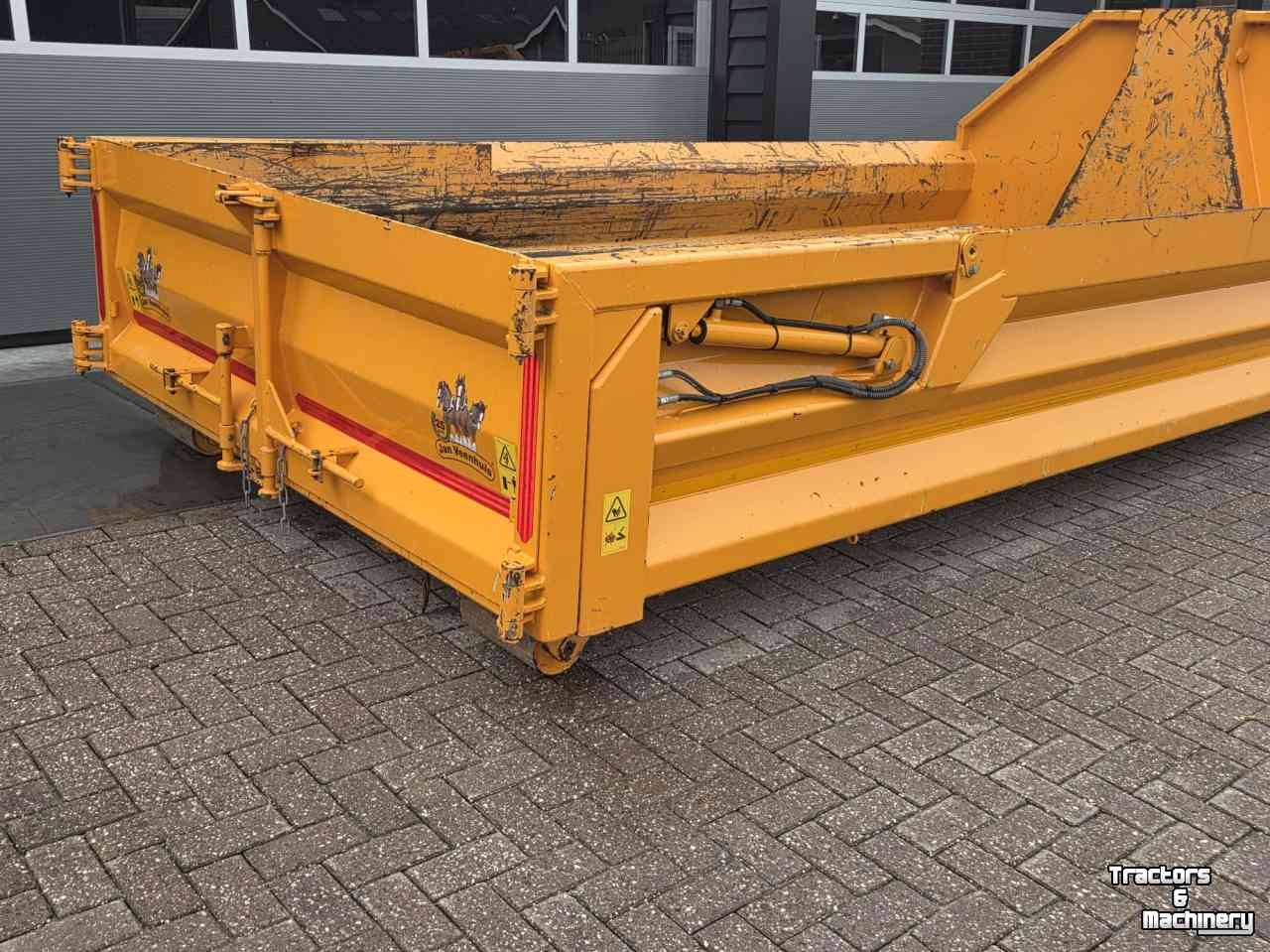 Container / Containerbak Veenhuis JVZC 7,5m3
