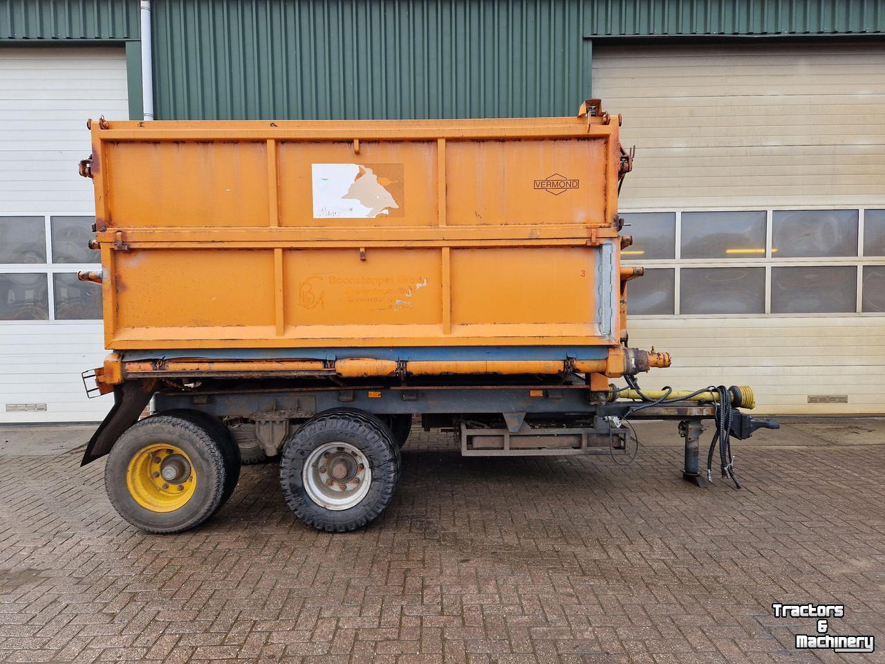 Kipper / Kiepwagen / Landbouwkipper Vermond Snipper wagen