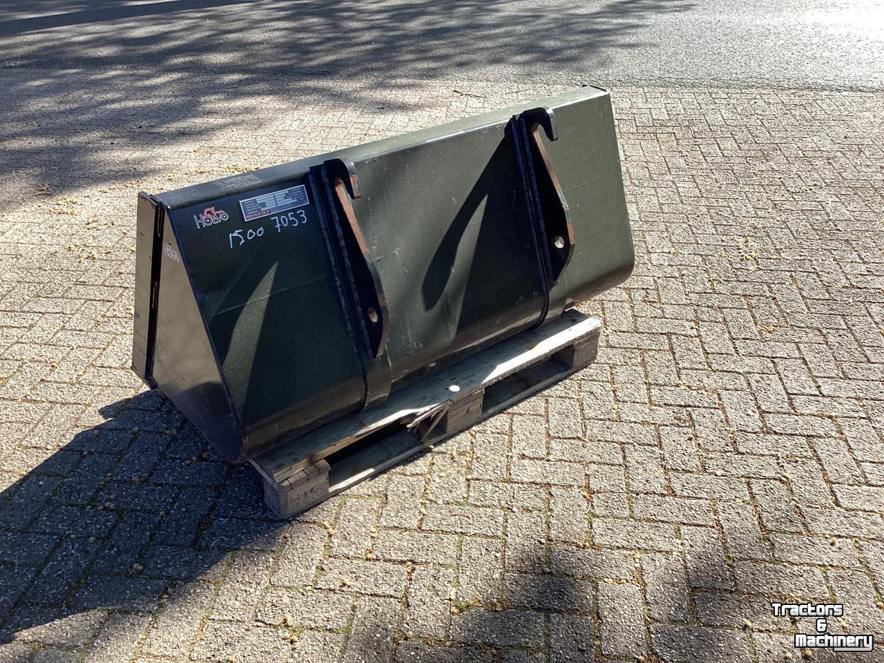 Shovel / Wiellader / Kniklader Weidemann grondbak 1.50 mtr  nw