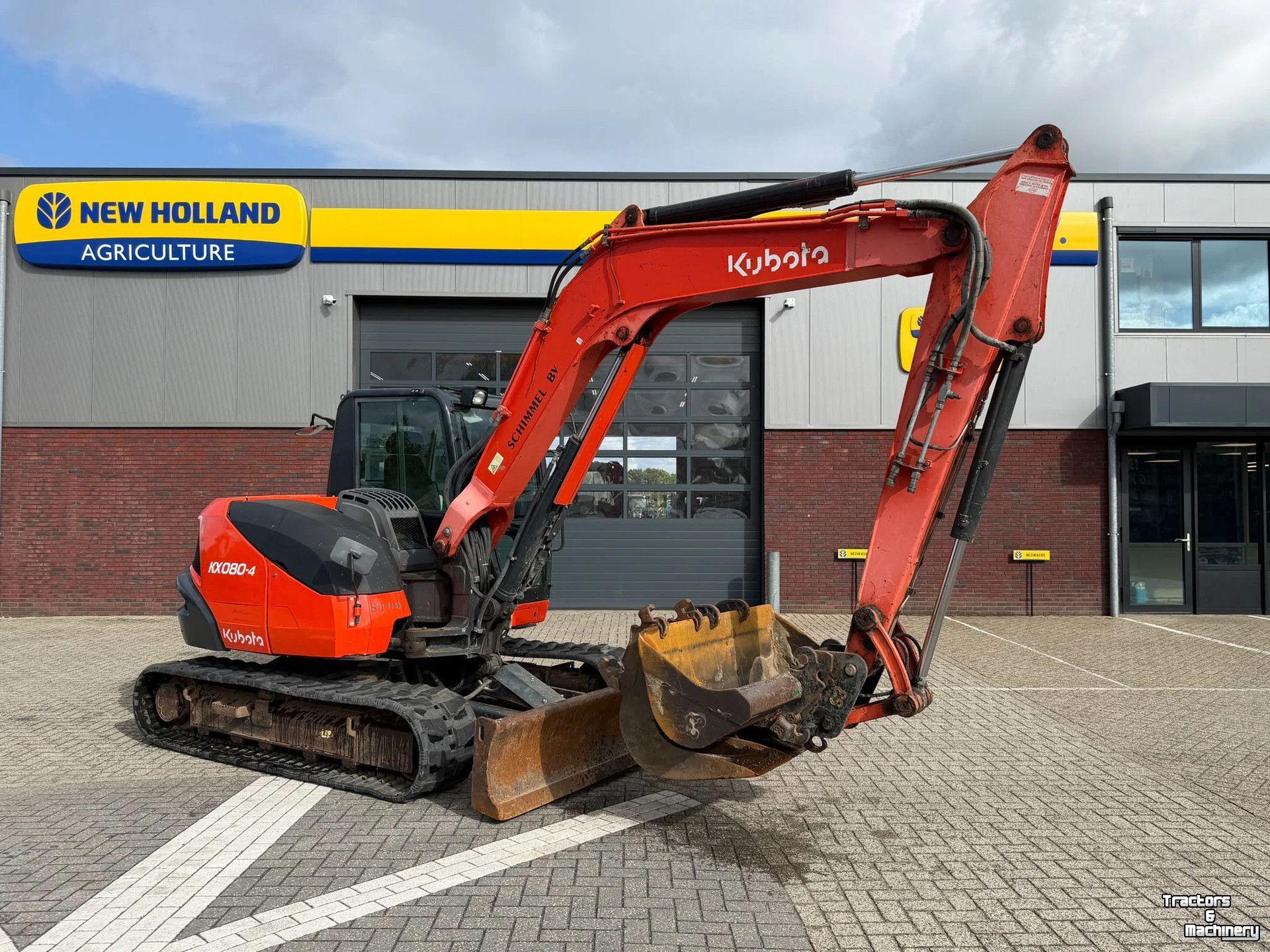 Graafmachine Kubota KX080-4