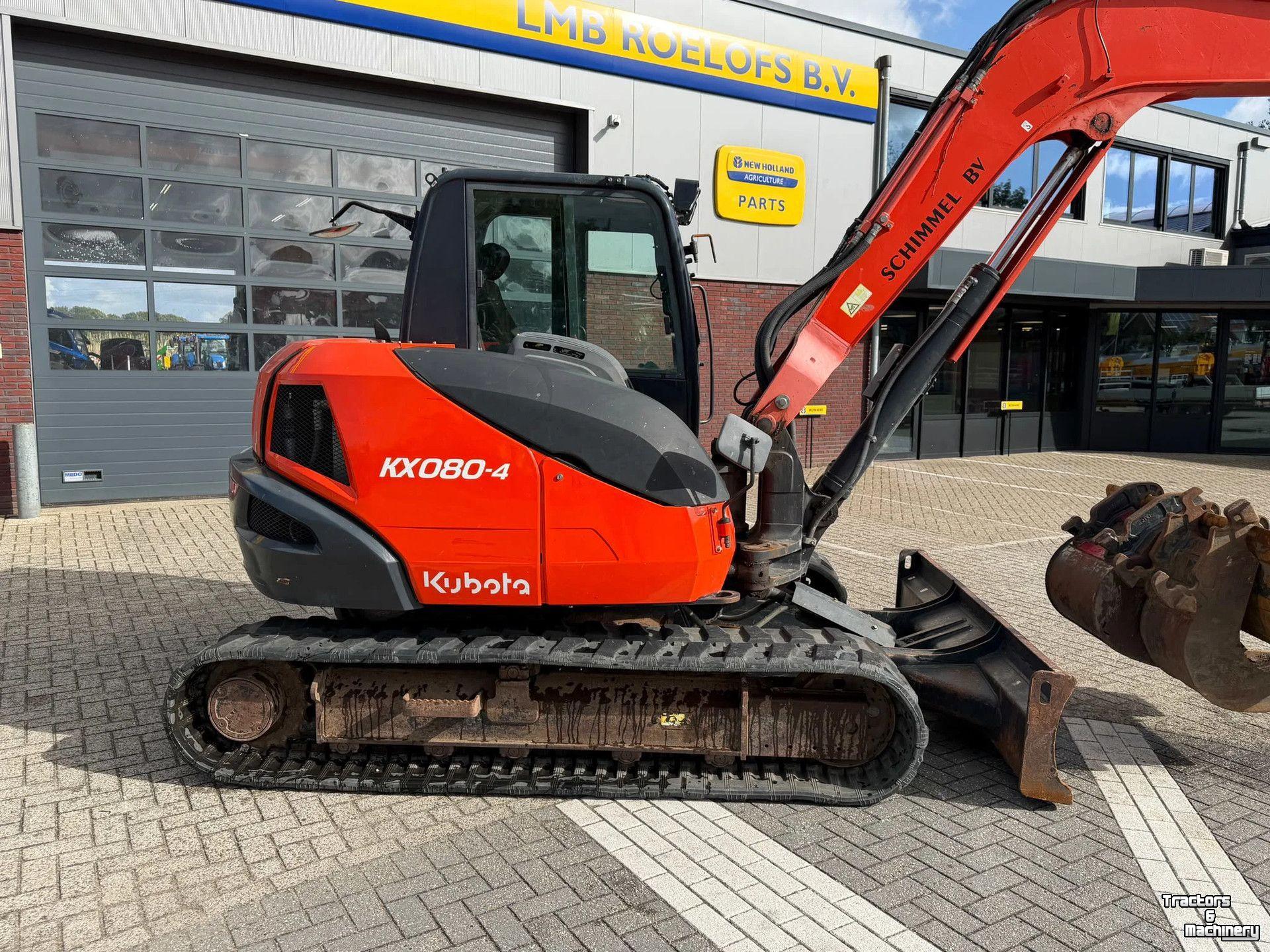 Graafmachine Kubota KX080-4