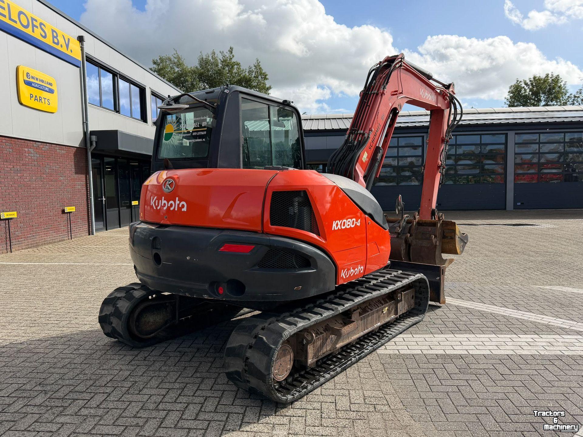Graafmachine Kubota KX080-4
