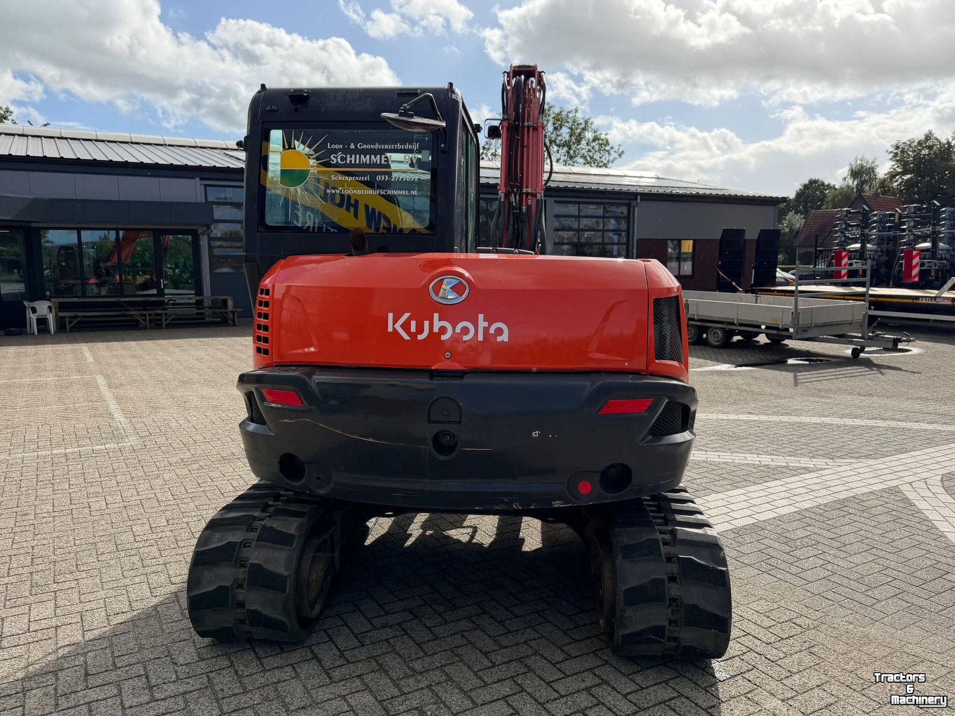 Graafmachine Kubota KX080-4