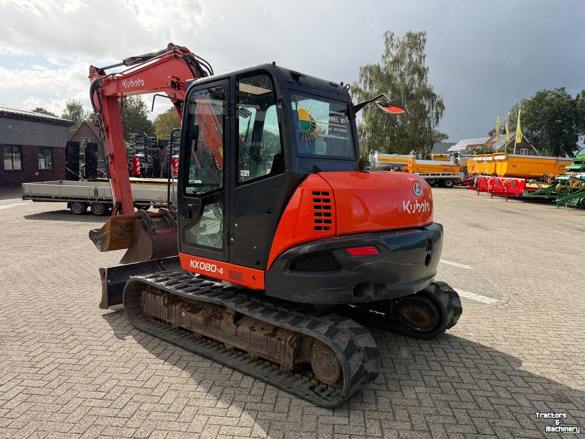 Graafmachine Kubota KX080-4