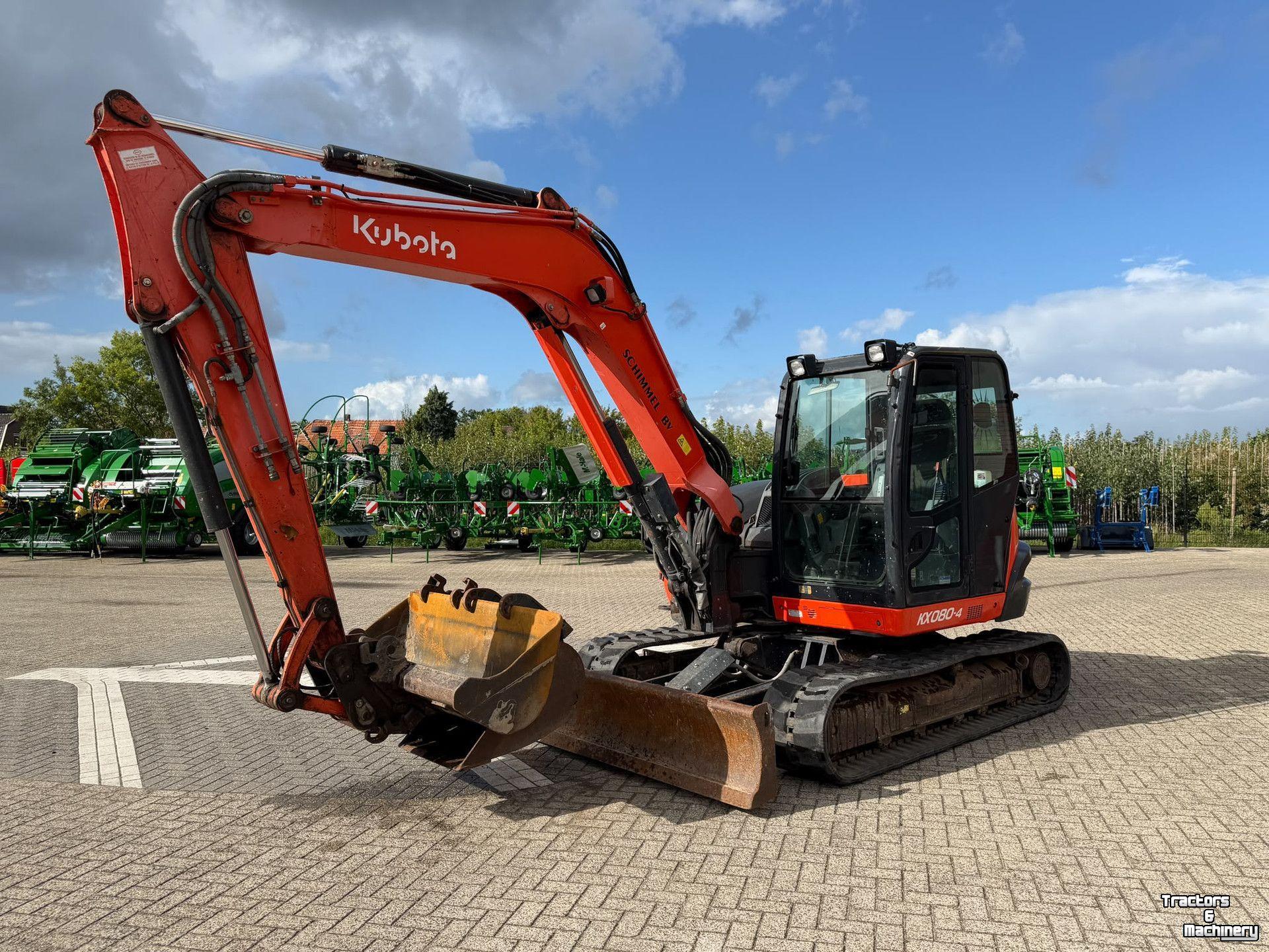 Graafmachine Kubota KX080-4