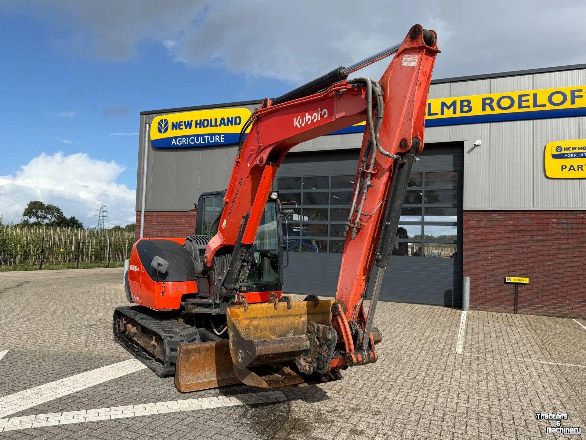 Graafmachine Kubota KX080-4