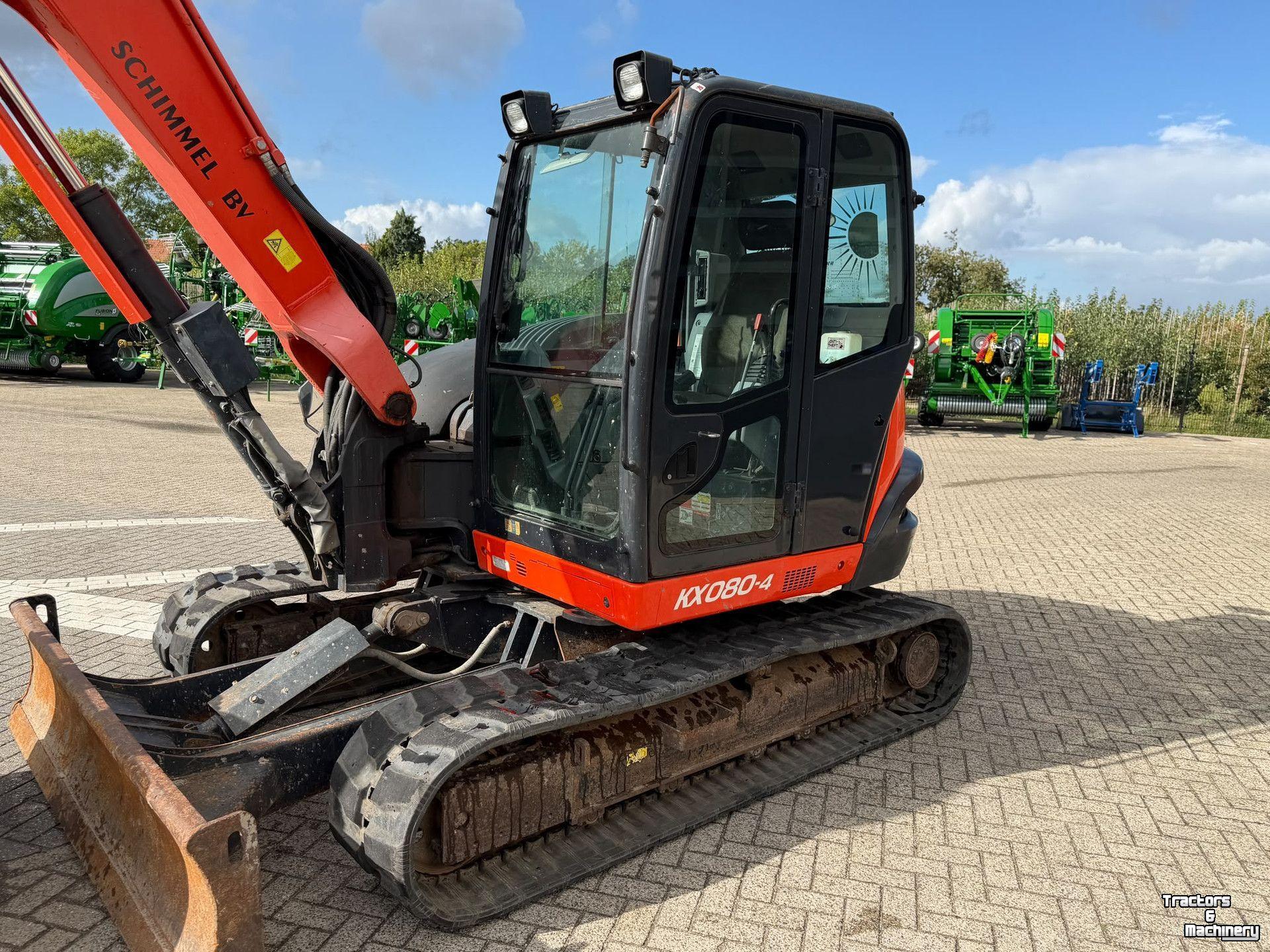 Graafmachine Kubota KX080-4