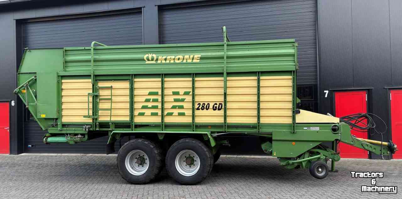 Opraapwagen Krone AX 280