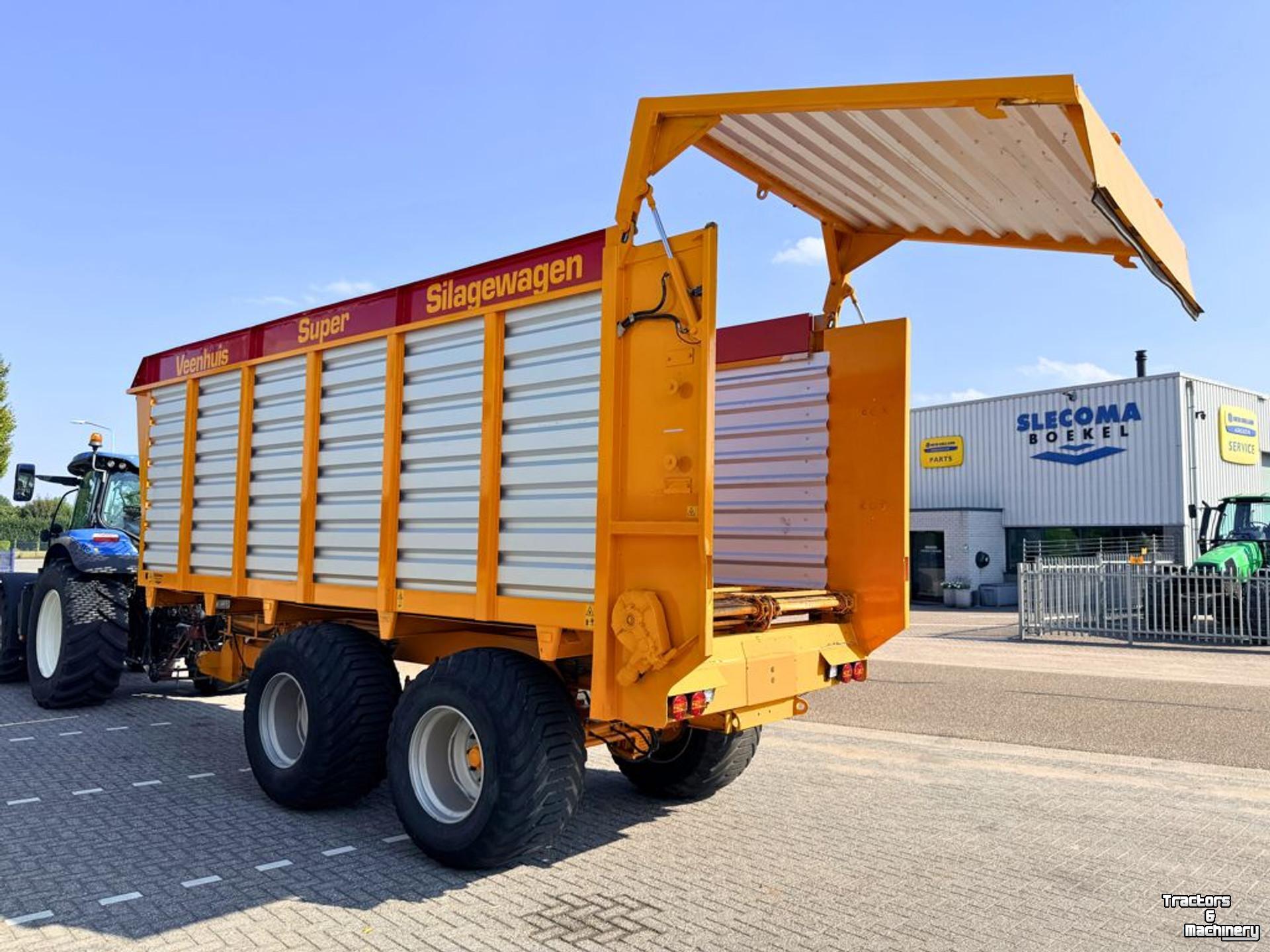 Kipper / Kiepwagen / Landbouwkipper Veenhuis SW400-2 Super Silagewagen
