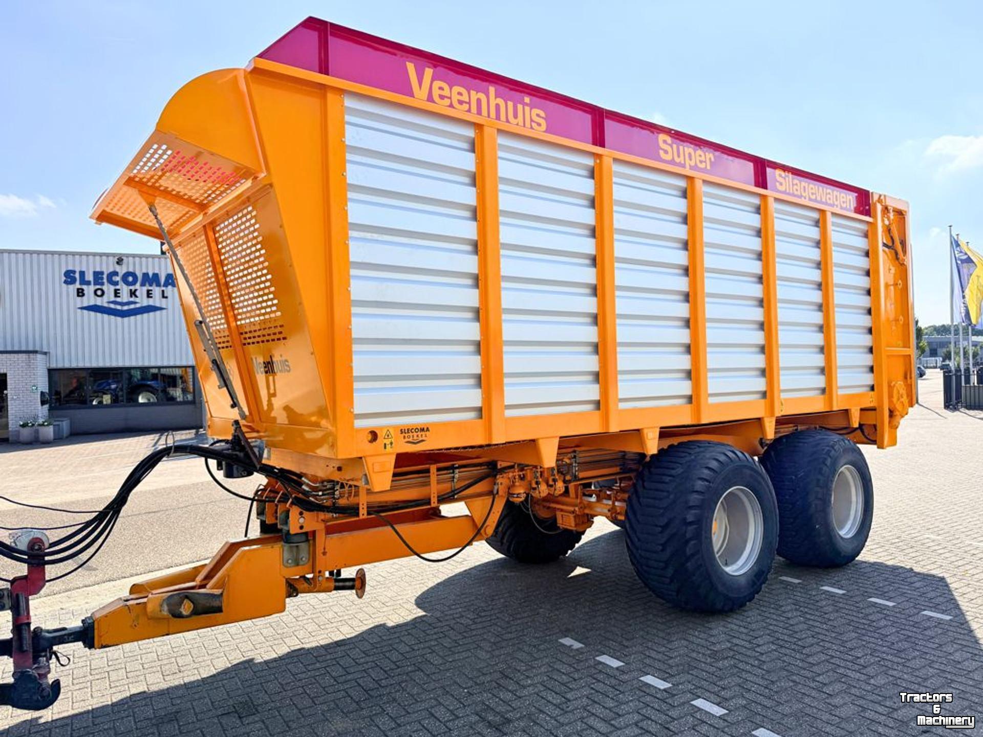 Kipper / Kiepwagen / Landbouwkipper Veenhuis SW400-2 Super Silagewagen
