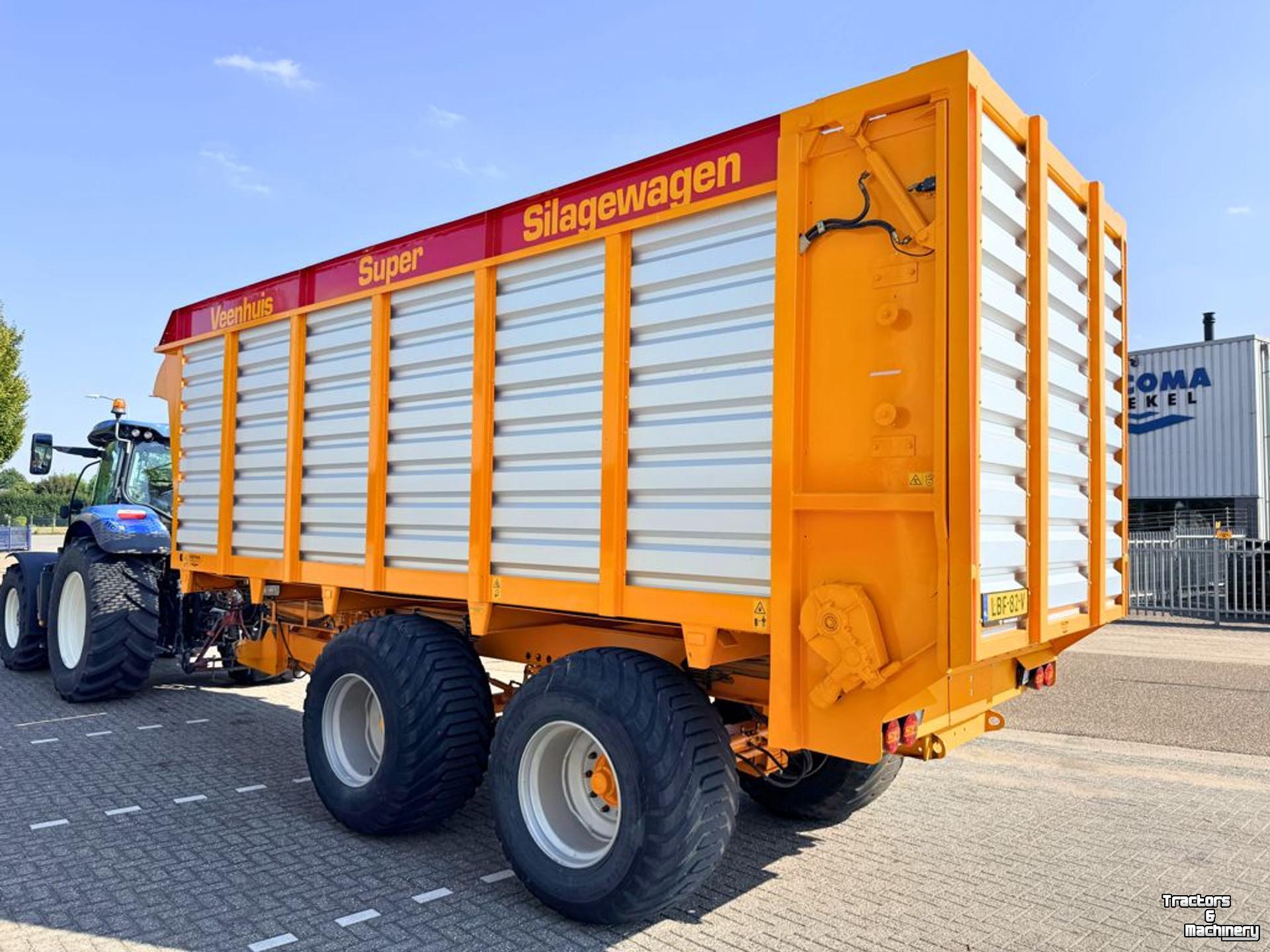 Kipper / Kiepwagen / Landbouwkipper Veenhuis SW400-2 Super Silagewagen