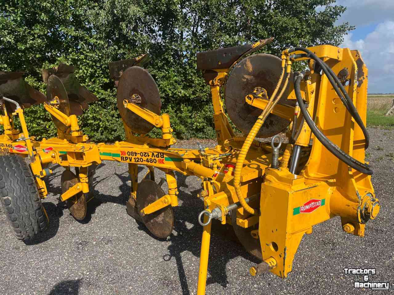 Ploegen Rumptstad RPV 120 - 480