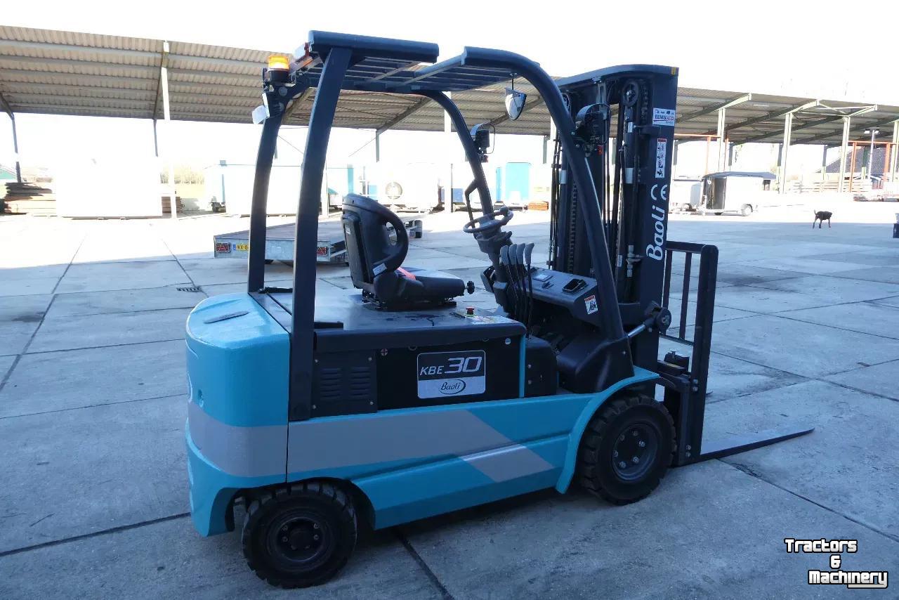 Heftruck Baoli Elektrisch Overjarig weinig uren!! Lease &euro; 315,-- p/m* KBE30