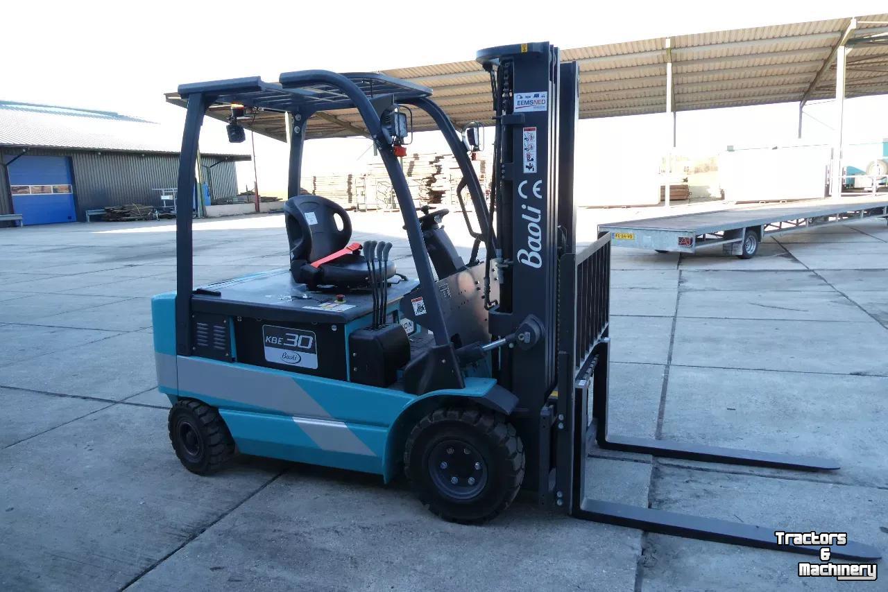 Heftruck Baoli Elektrisch Overjarig weinig uren!! Lease &euro; 315,-- p/m* KBE30