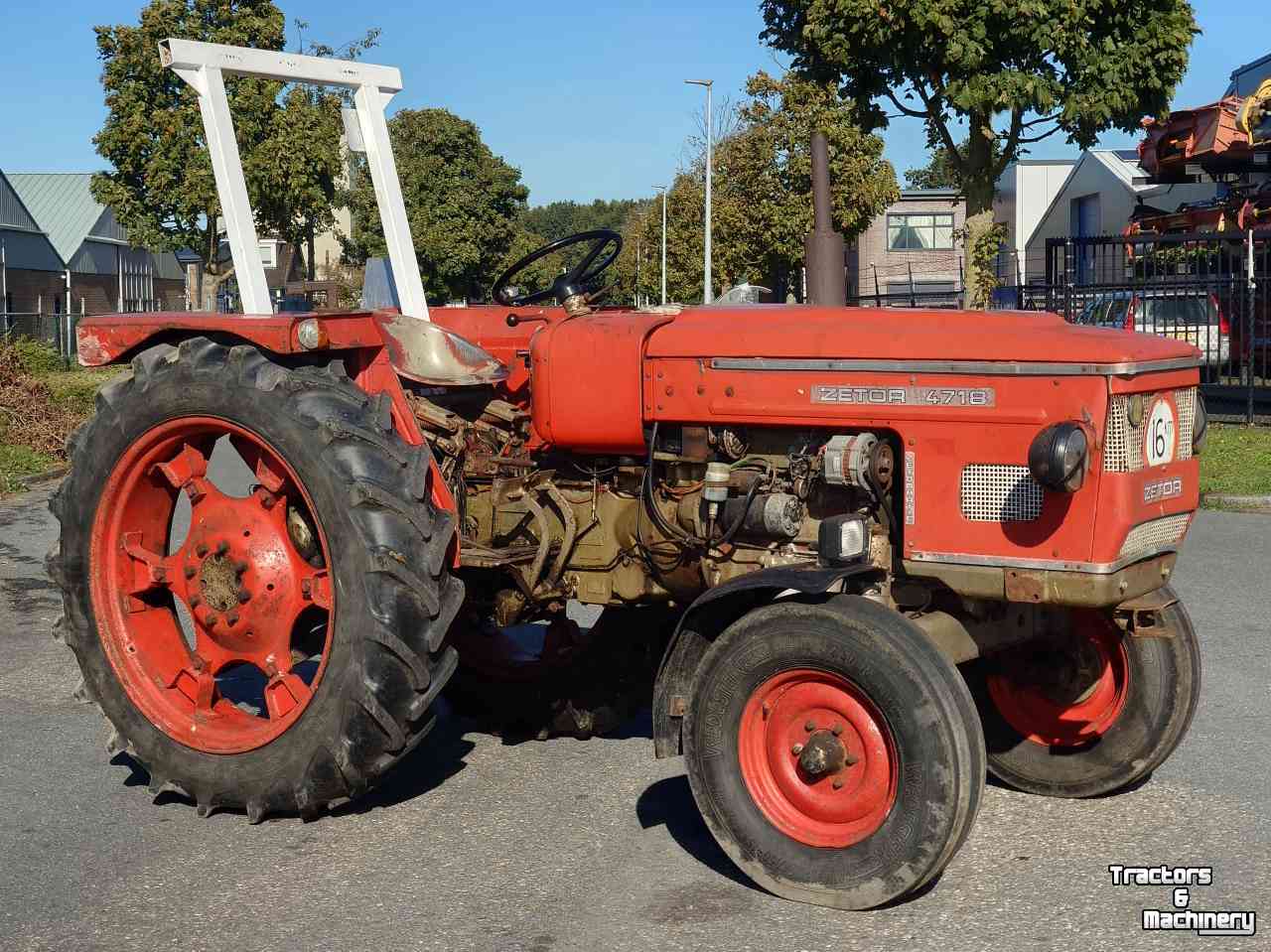 Compact tractor Zetor 4712 / 4718 NL Kenteken