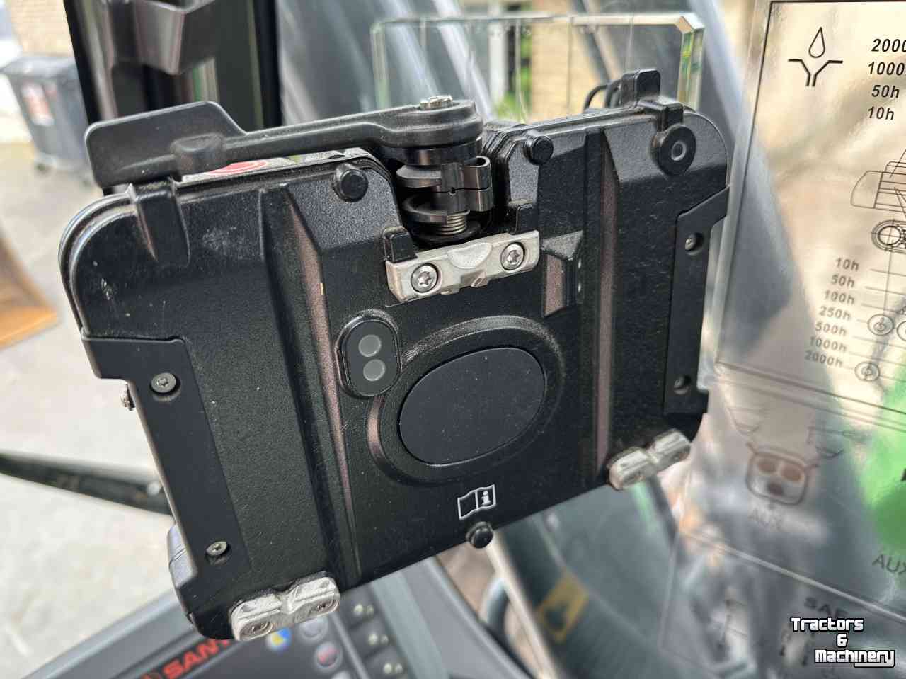 Rupskraan Sany SY235 Long Reach met Leica GPS voorbereiding