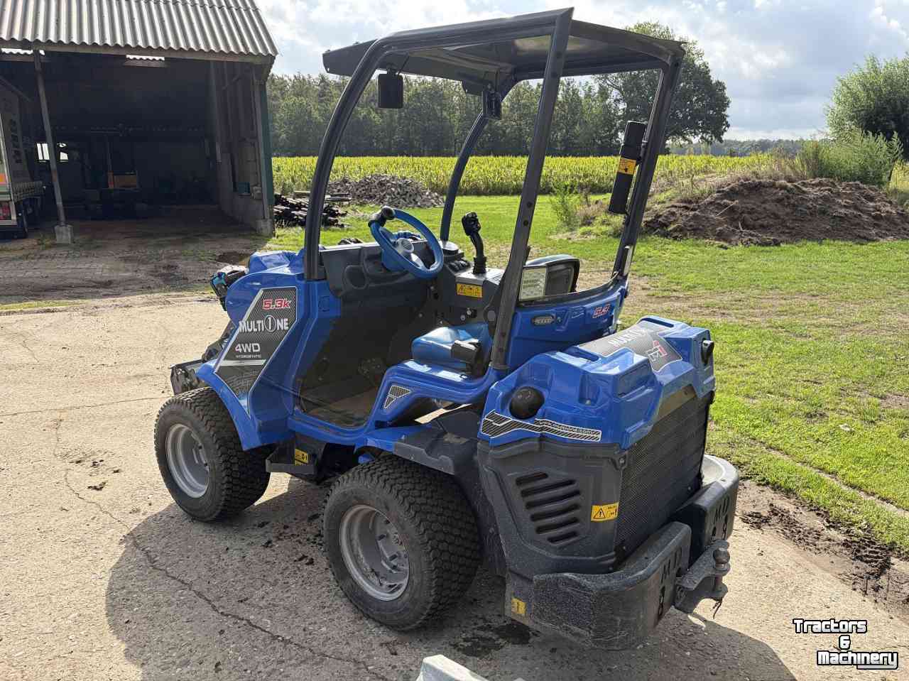Shovel / Wiellader / Kniklader MultiOne K5.3 minishovel telelader inclusief aanboudelen!
