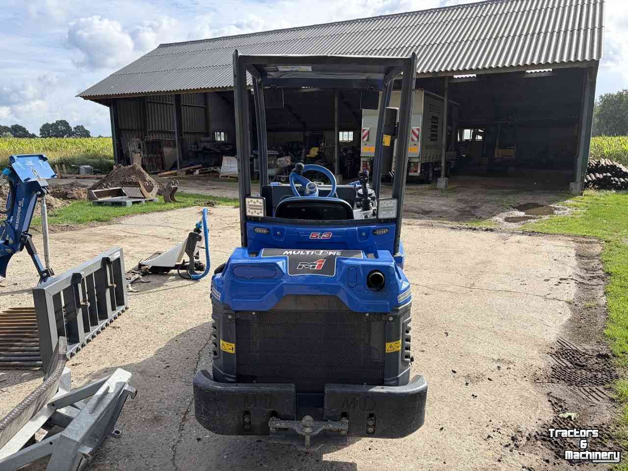 Shovel / Wiellader / Kniklader MultiOne K5.3 minishovel telelader inclusief aanboudelen!