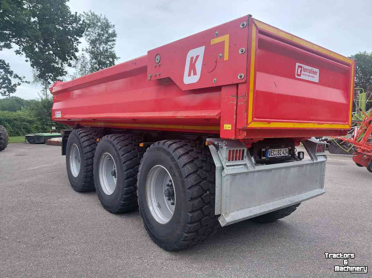 Kipper / Kiepwagen / Landbouwkipper Kröger MUP 30