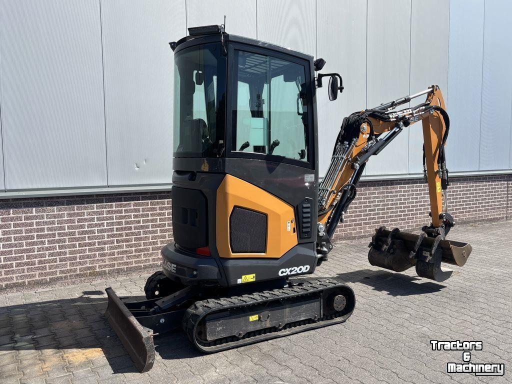 Mini-graver / Mini-graafmachine Case CX20d
