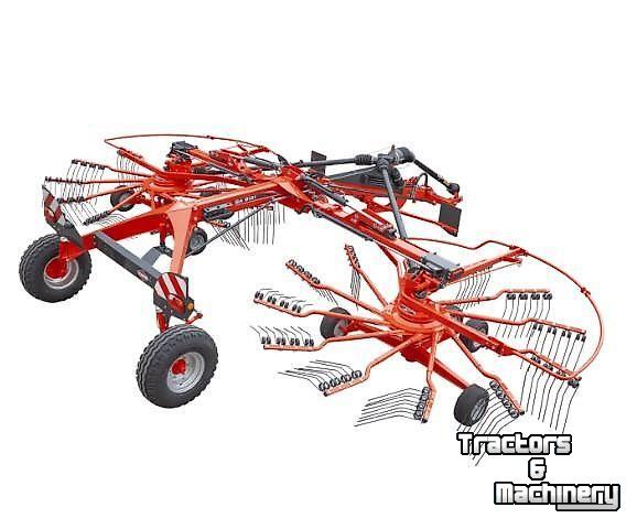 Rugger / Hark / Zwadhark  Kuhn - GA 8131 dubbele hark met middenafleg